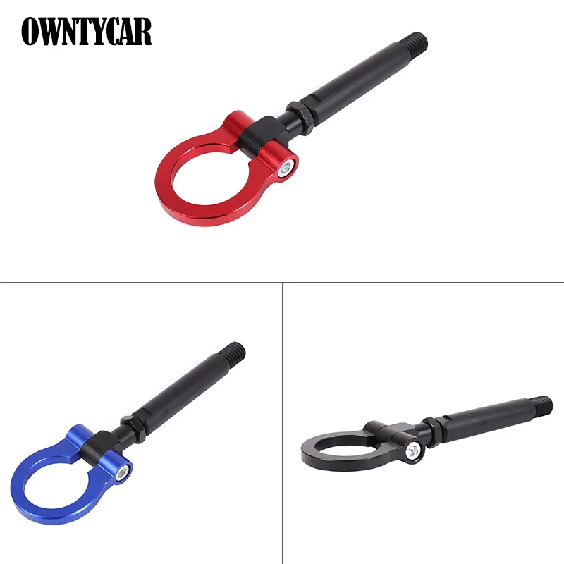 For BMW X1 U11 2023-2025 Automotive Parts Front Bumper Trailer Ring Aluminum Alloy+Carbon Steel Red/Black/Blue