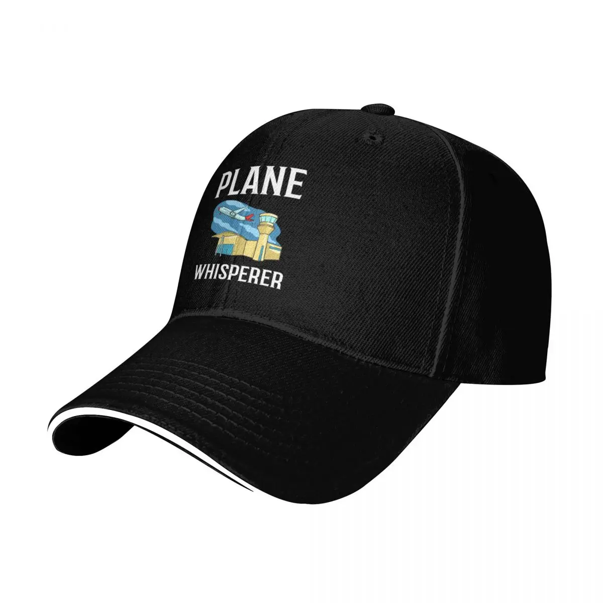 Air Traffic Controller Flight Director Tower Baseball Cap Six Panel Structured Crown Sun Protection UPF 50+ Breathable Mesh Back