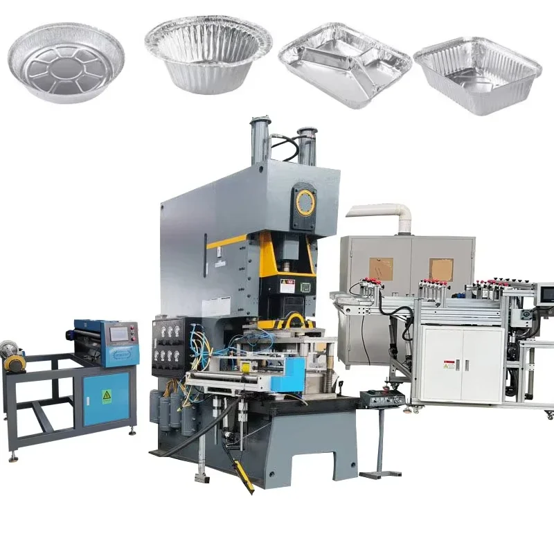 for Feeder Mold Aluminum Foil Container/Lunch Box Dishes Machinery Production Line aluminum foil container making machine