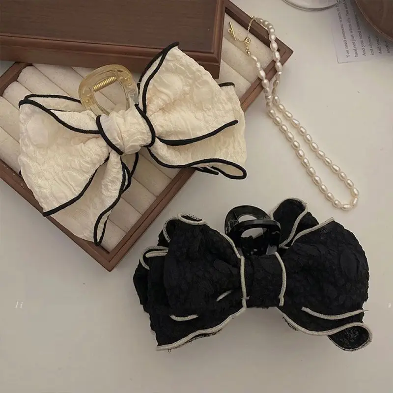 

Новая заколка-зажим Xiaoxiangfeng с узлом-бабочкой, 1 шт., с улучшенными тактильными ощущениями, аксессуары для прически, аксессуары для волос