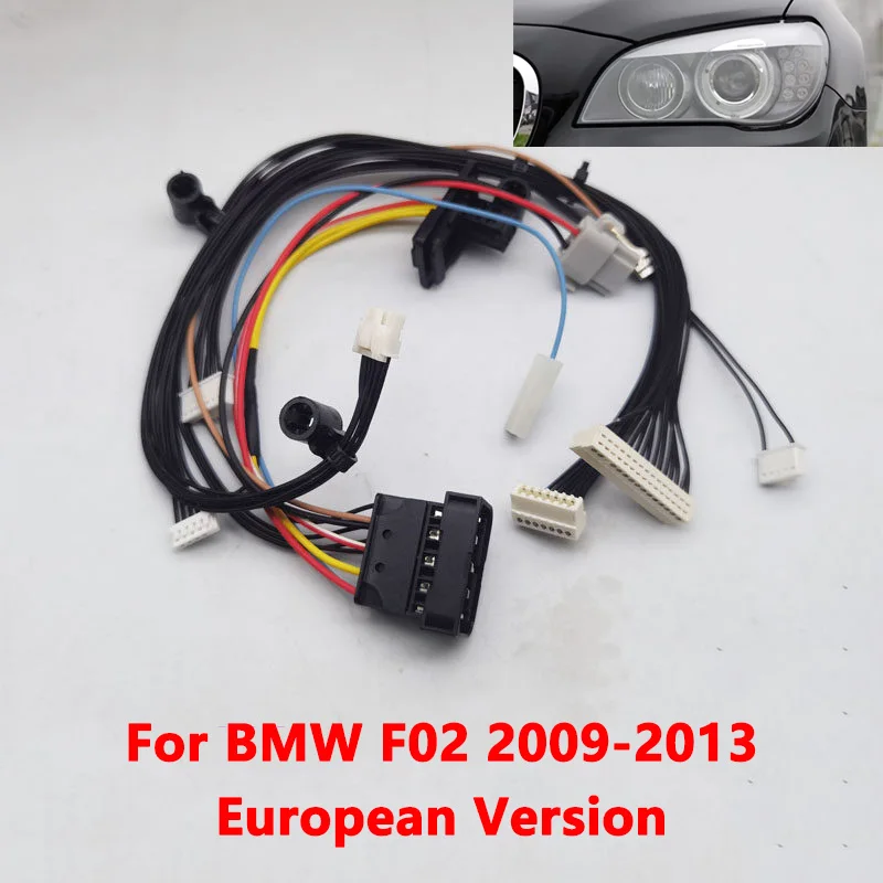 

Для BMW 7 серии F02 730 740 750 760 (2009-2013) — жгут проводов внутренней цепи фар, группа разъемов.