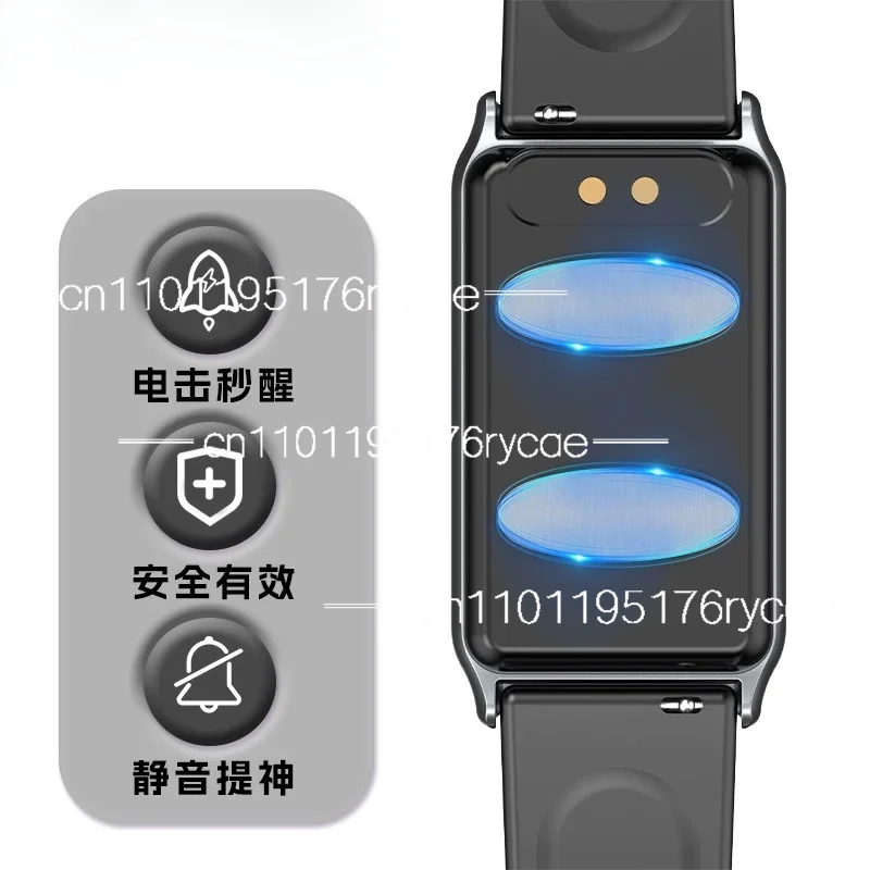 anti-fatigue delay self-discipline student postgraduate entranceelectric shock watch alarm clock silent silent