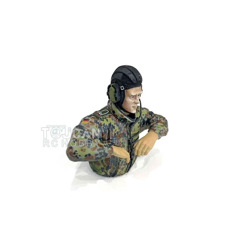 Modern Resin German Soldier Figure for 1/16 Heng Long RC TankTH18398-SMT4