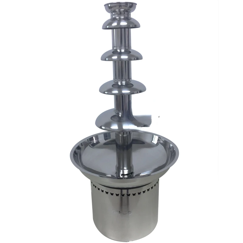 Best design most popular commercial chocolate fountain geyser machine with hot chocolate for business free shipping