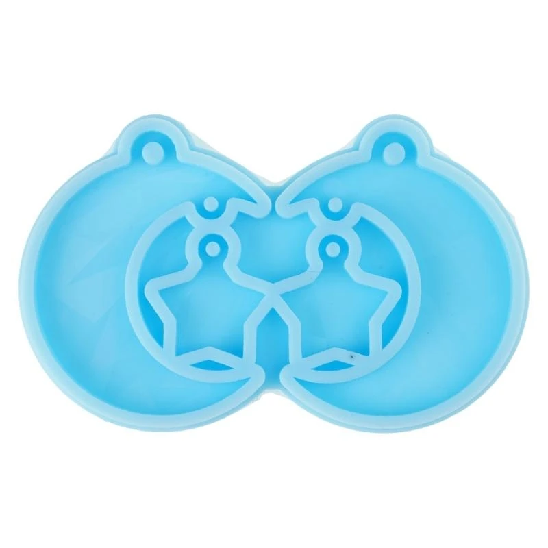 

Earring Pendant Epoxy Resin Molds Light and Effect Crystal Mold Jewelry