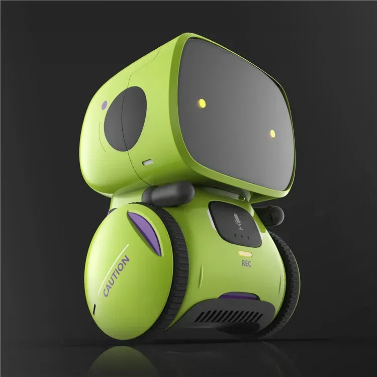 Robots inteligentes de luz y sonido para niños, juguete interactivo de grabación de música de baile, diálogo, Control sensible al tacto, regalo robótico inteligente