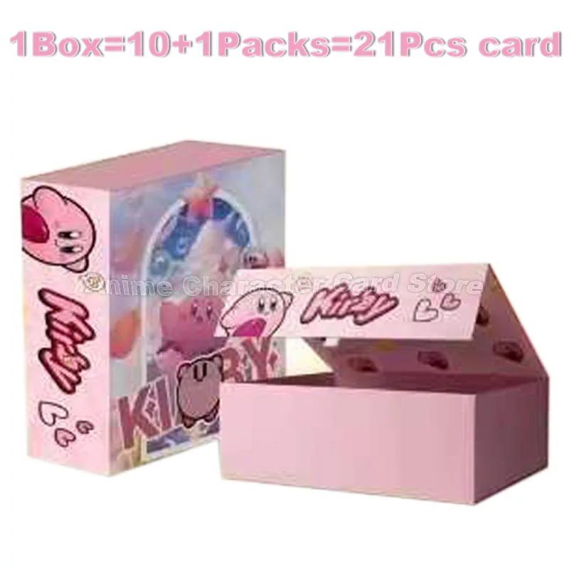 Kirby Star Card Super Cute Kawaii Cartoo Game periferiche Collection Kirbys Cards giocattoli classici miglior regalo di compleanno per bambini