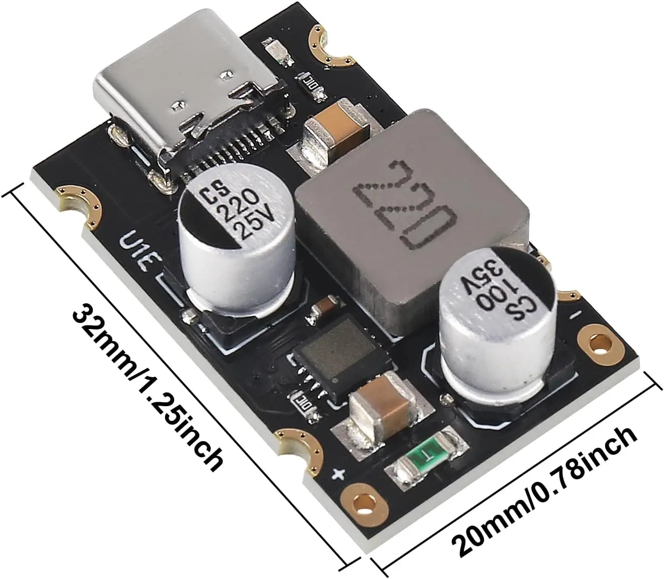 PD65W Fast Charging Module Type-C USB Interface Supports PD3.1 QC3.0 SCP PPS Fast Charger 5V 9V 12V 20V