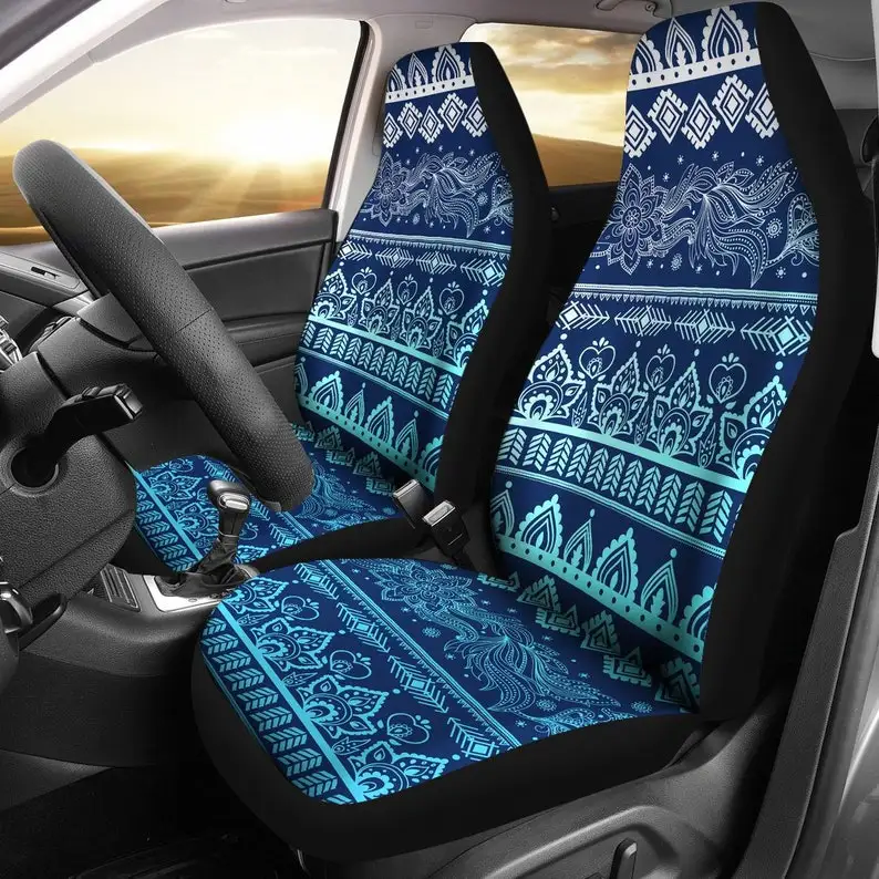 

Boho Car Seat Covers Pair, 2 Front Seat Covers, Car Seat Covers, Seat Cover for Car, Car Seat Protector, Car Accessory, Bohemian