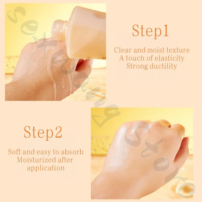 Double essence toning essence water 220ml firming skin, mild and moist texture, refreshing and moisturizing, non-sticky