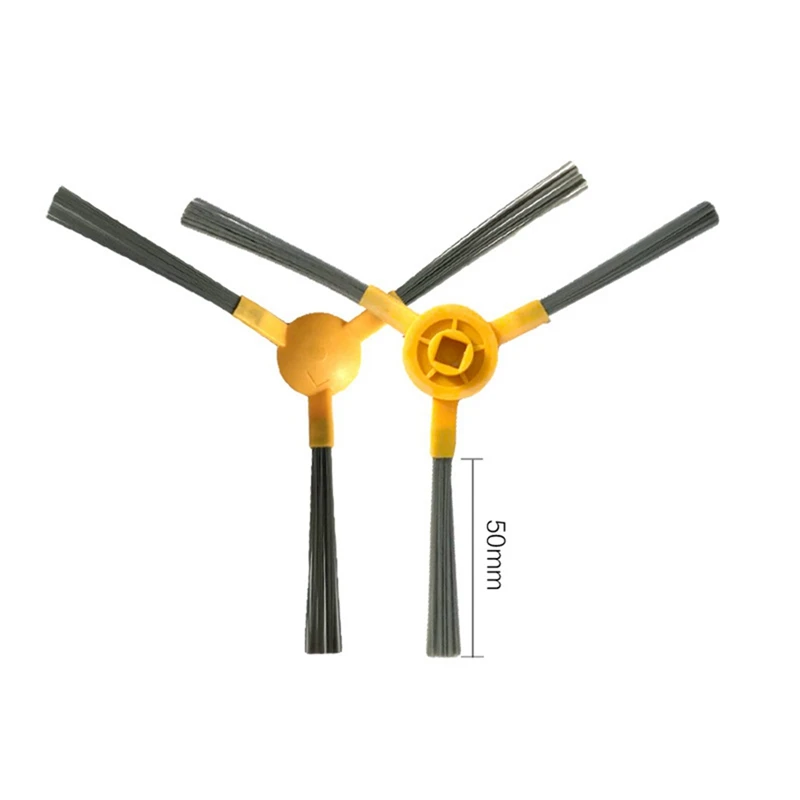 X17A 2025 NEW-16Pcs جهاز آلي لتنظيف الأتربة فرشاة جانبية لسلسلة Haier T550 T560 TAB-T560H TAB-T550WSC لسلسلة Conga 950