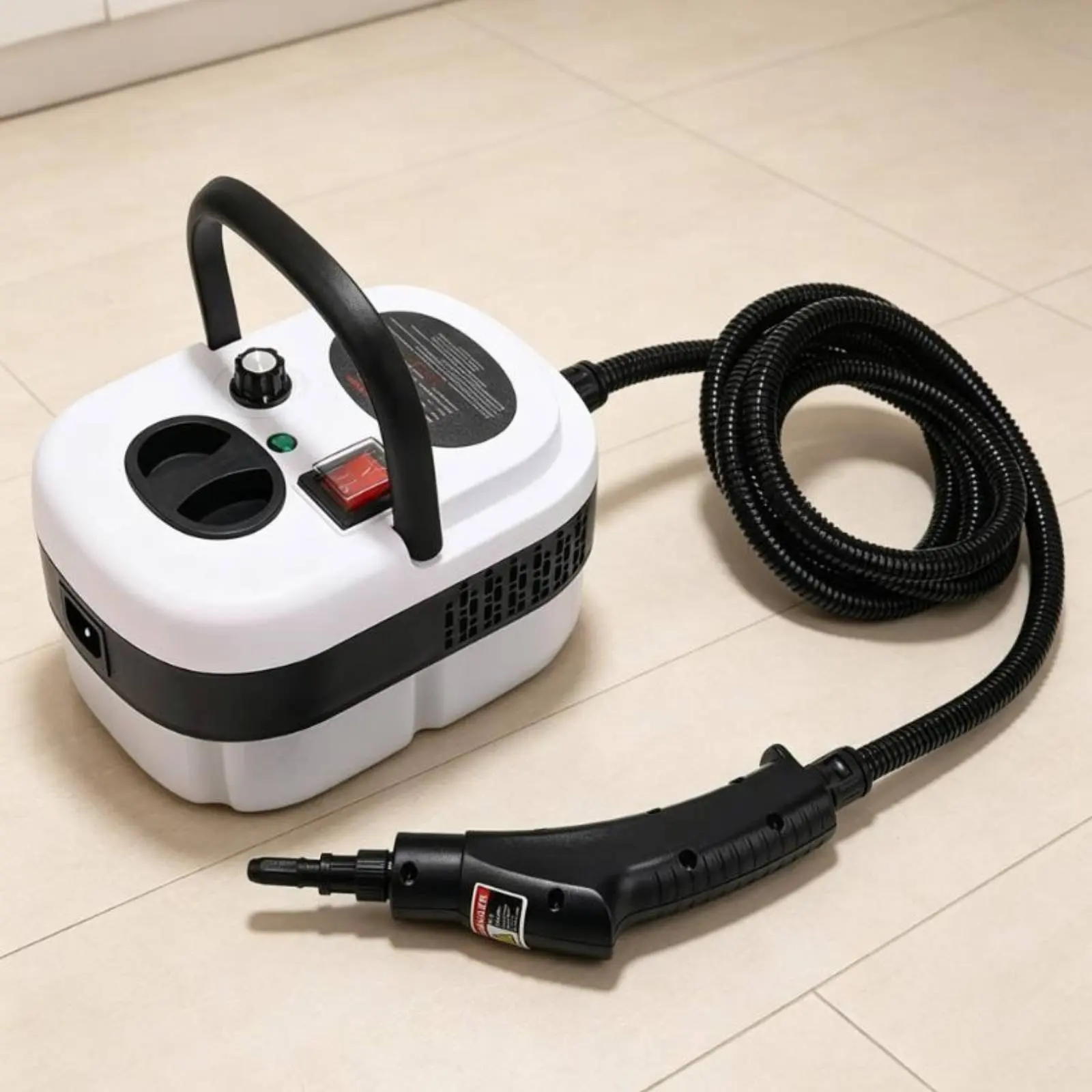 

High Pressure Steam Cleaner Fast Heat-up Pressurized Steam Cleaner Home Appliance Strong Degreasing Sanitize for Kitchen, Window