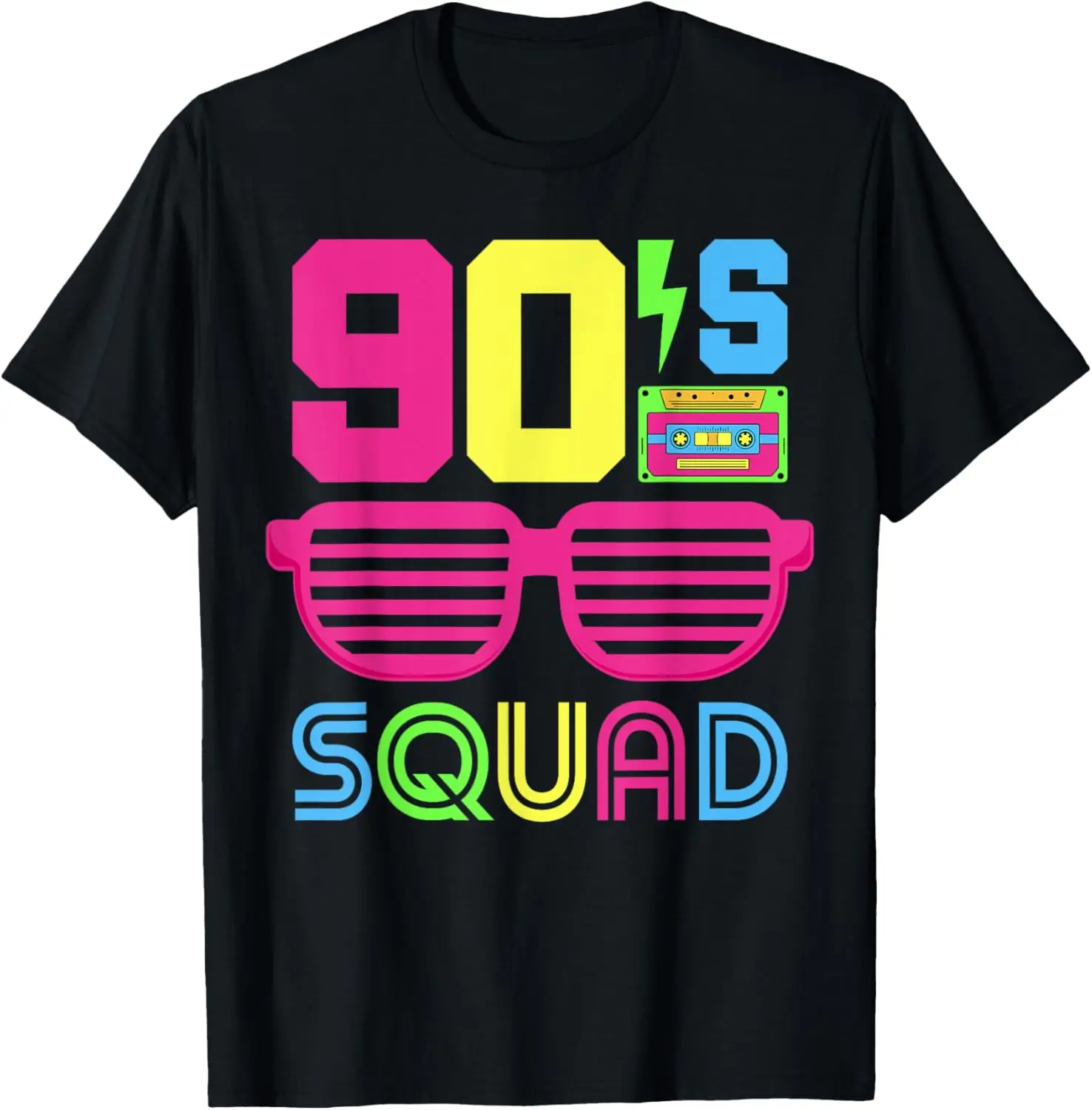 90's Squad 1990s Theme Party 90s Costume Nineties Outfit 90s T-Shirt