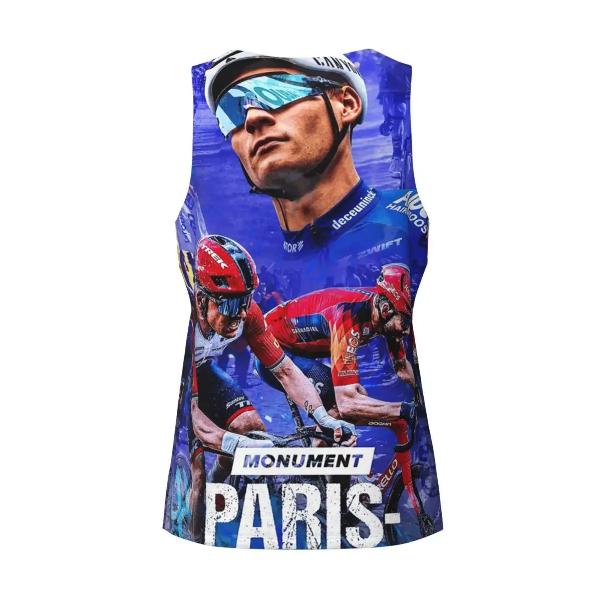 Quick Dry Mathieu Van Der Poel Cyclist MVDP Dutch Cyclist College Gym Tank Muscle Sleeveless Shirt Bodybuilding Breathable Vest view 3
