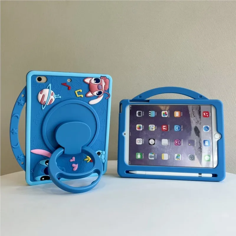 

Детский чехол для Huawei Matepad Air 12" 11.5" 11" T10 SE 10.4" 11.5S 2024 HuaWei Pad M6 10.8" 3D, мультяшный чехол для планшета с изображением Диснея Стич