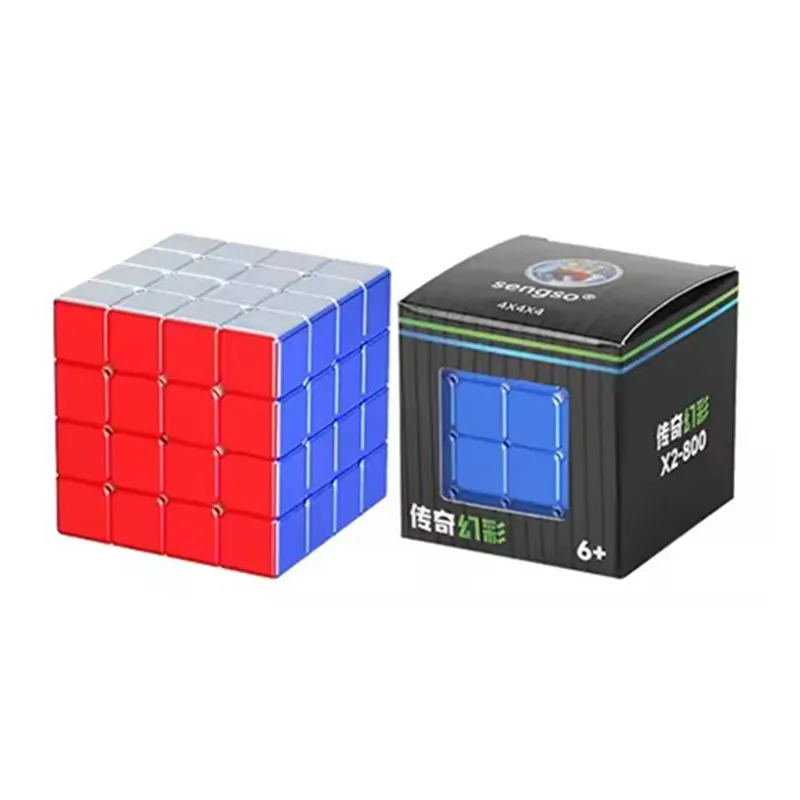 SengSo Cube 2x2 3x3 4x4 Piramide Eye Magic Cube Magnetische Magic Speed ​​Cube Fidget Speelgoed ShengShou Galvaniseren Cubo Magico Puzzel