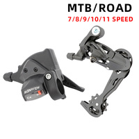 microNEW Mountain Bike Rear Derailleur 7 8 9 10 11 Speed Road Bike RD Shifter Groupset Bicycle Accessories