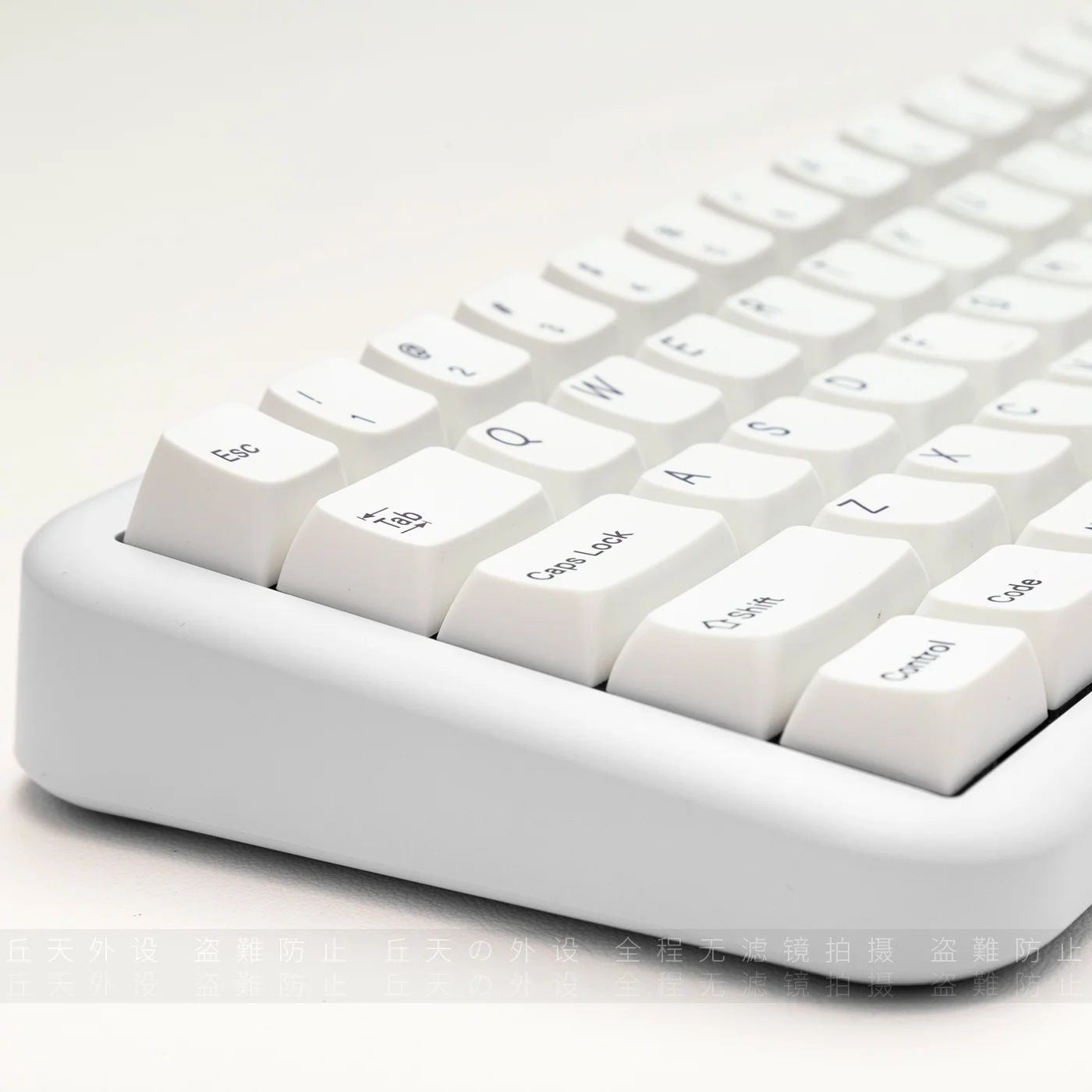 Minimalist white key cap MDA high Japanese PBT thermal sublimation IKBC Ningzhi Wolf School 61/64/84/87/98/104