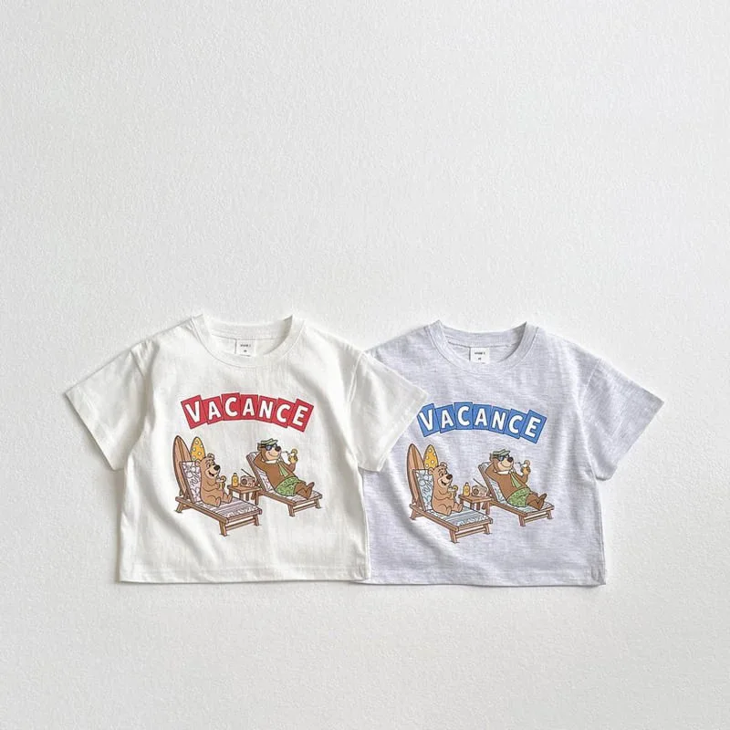 

2026 Summer New Children Short Sleeve Cartoon Print T Shirts Boys Girls Cotton Comfortable Tops Kids Versatile Toddler Clothes