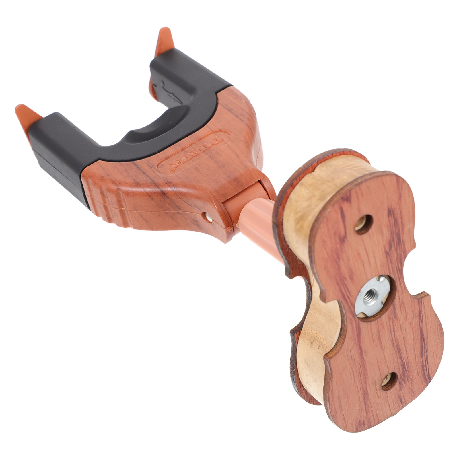 

Automatic Lock Hook Ukulele Wall Mount Violin up String Instrument Hanger Solid Wood Guitar