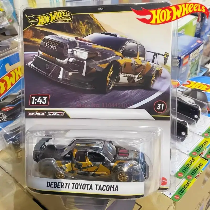 

In Stock Hot Wheels Automobile Culture Gold Label 1:43 Large Scale Car Model Toyota Porsche McLaren Alloy Small Car Model Toys
