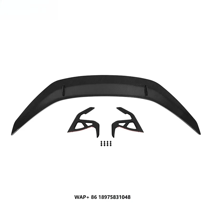 

A Style Rear Spoiler Dry Carbon Fiber Fixed Wing Rear Spoiler Car Modification Decoration for M4 G82
