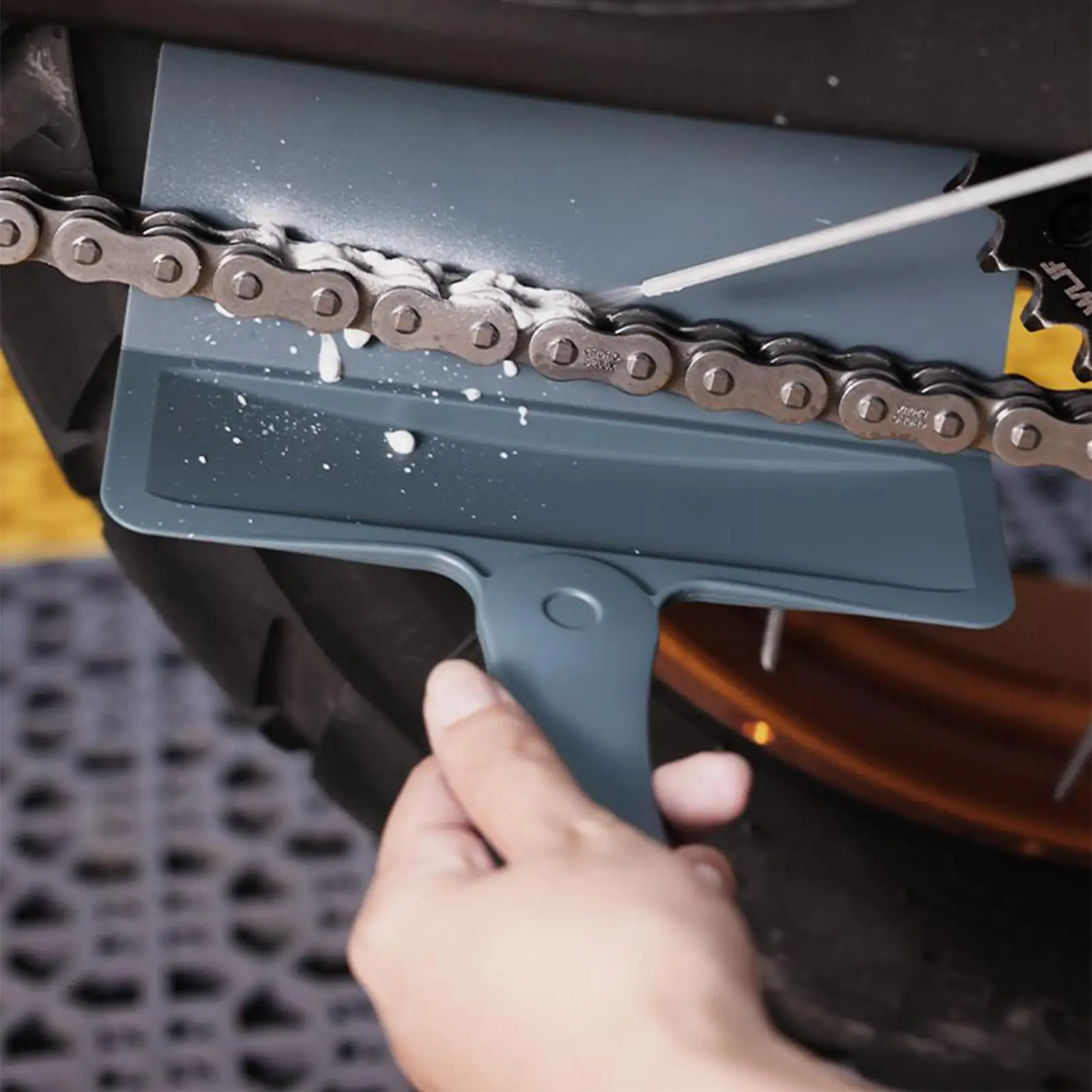 سلسلة مزيتة أداة الدراجة سلسلة النفط يربك لا فوضى طوي النفط يربك للنساء الشباب الرجال أبي المبتدئين طويلة السفر ركوب الدراجات عاشق