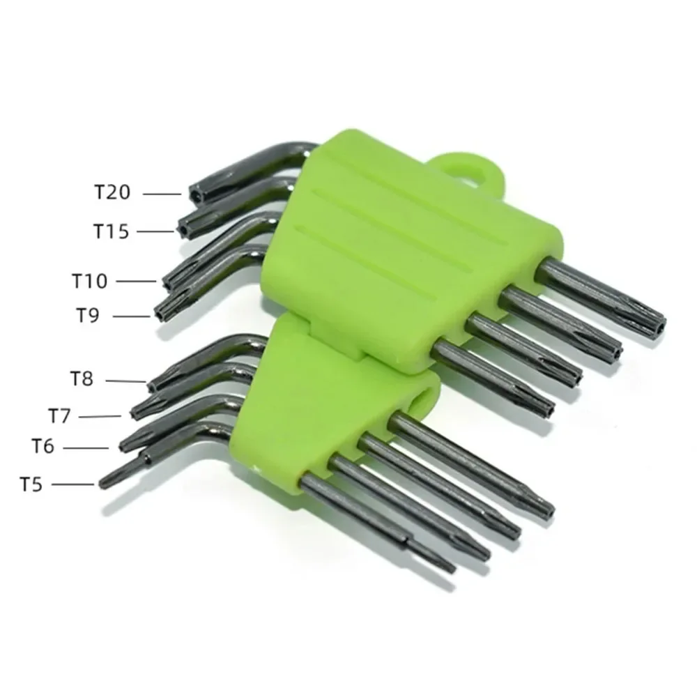 8Pcs Set Star Torx Wrench Spanner T5-T20 Torx Screwdriver Portable Box End Wrench Kit Key Professional Carrying Holder Hand Tool - view 6