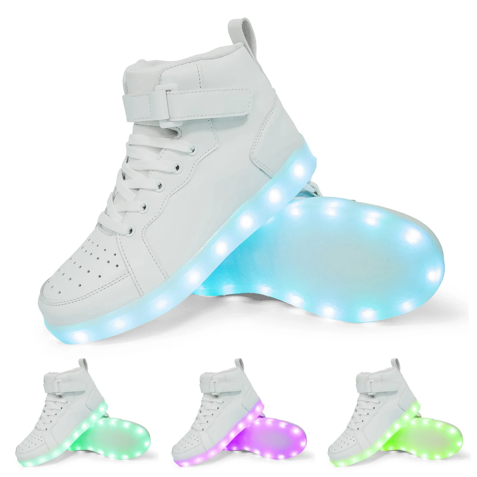 NewSize 25-40 Children Glowing Sneakers Kid Luminous Sneakers For Boys Girls Led Sneakers With Luminous Sole Lighted Shoes Men