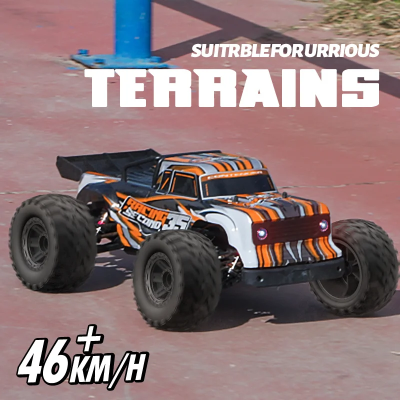 New 2.4g Remote Controlled 46km/h High-speed Car G107 Rc Car 1:10 Full Scale Rc Metal 4wd Drift Cross-country Racing Rc Vehicle