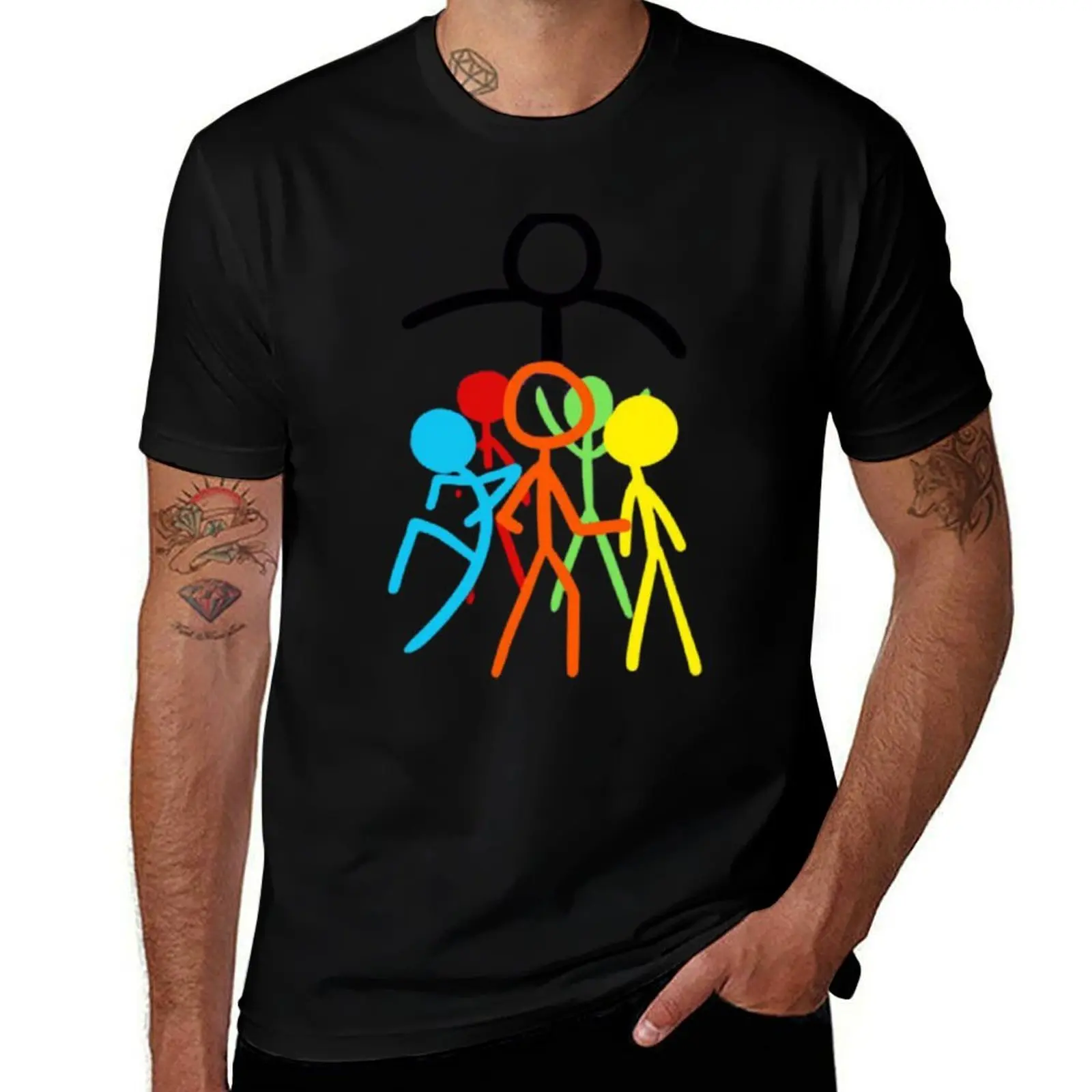 alan becker T-Shirt Plus Size Quick Dry Sports Tee T-Shirt