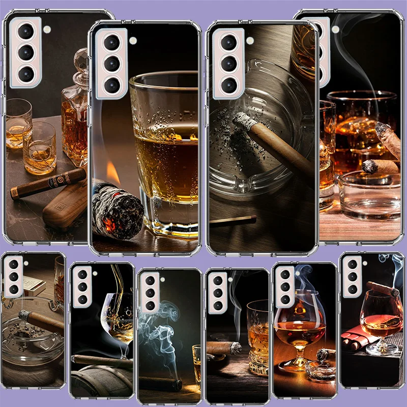 Modern Rituals Clean & Classic Phone Case For Samsung Galaxy S25 Edge S24 S23 FE S21 S20 S10 Plus S22 S26 Ultra Cover Clear Case