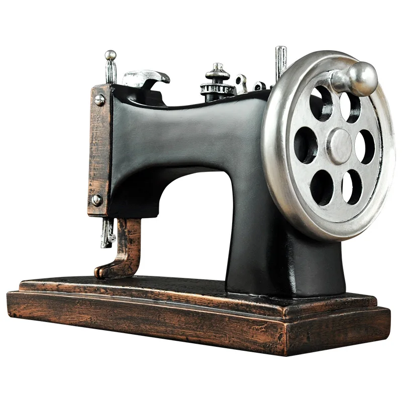 

Creative Retro Sewing Machine Model Retro Ornament Small Ornaments