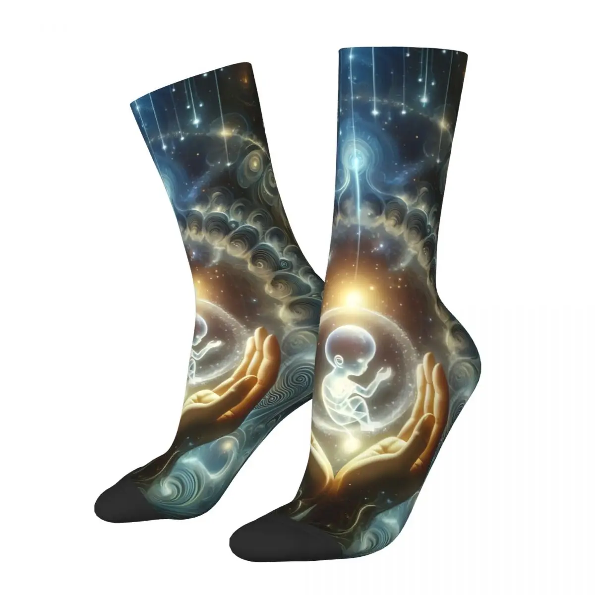 New Life Sock Printed Man Polyester