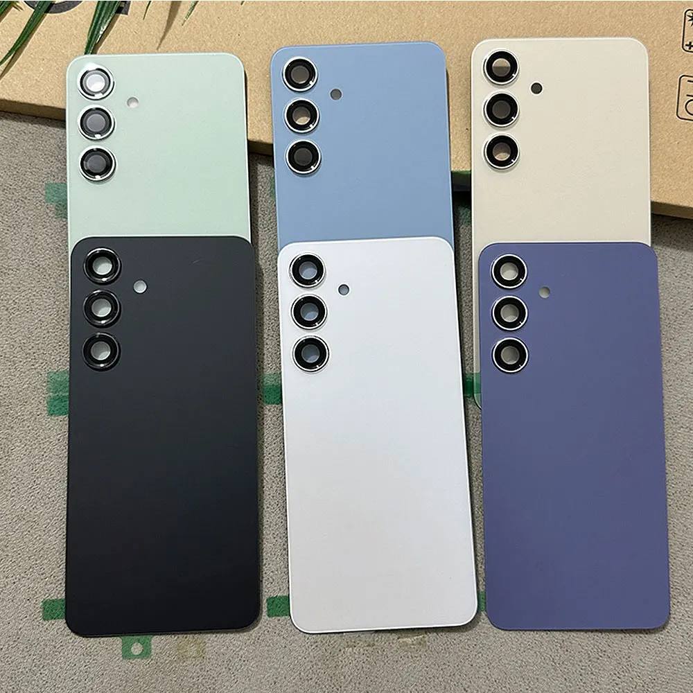 s24 Back cover with Camera lens For Samsung Galaxy S24 S926 S926B S24 Plus s24+ S926 S926B Rear Door Housing Panel Battery Cover image 2