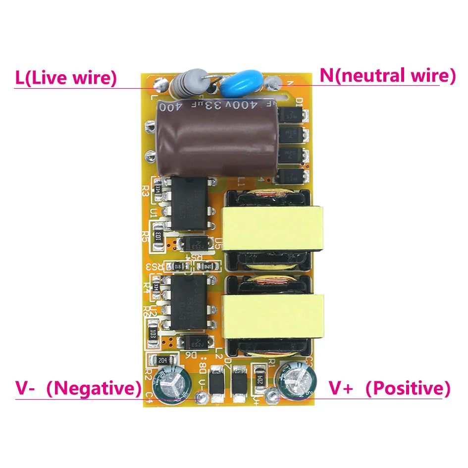 LED Driver 60W 70W 80W Adapter For LED Lighting AC200-240V Non-Isolating Transformer For LED Ceiling Light Replacement