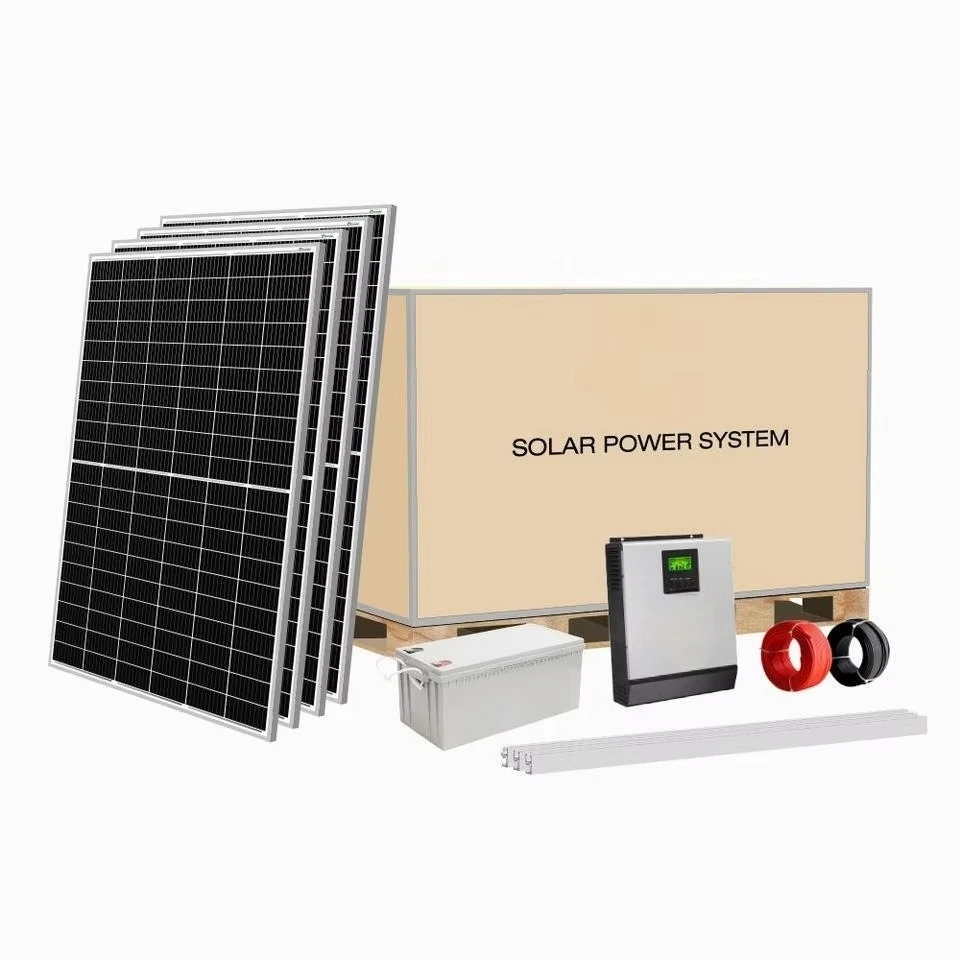 Complete Solar Power System 1KW to 10KW for Home Use with  Controller and Lithium Ion Battery