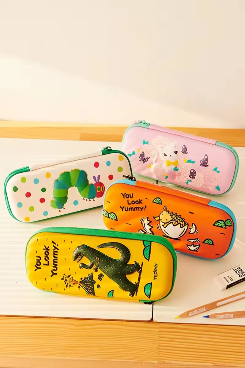Mideer Kinderen Etui Artist Co Branding TYRANNOSAURUS REX BABY ANKYLOSAUR Kinderen Speelgoed voor Leren