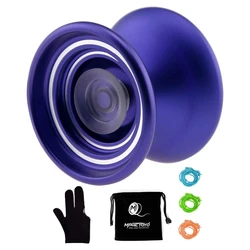 MAGICYOYO Responsive Metal YOYO Professional Yoyo K7 For Beginners Kids With 3 Strings Gifts+Bag+Glove