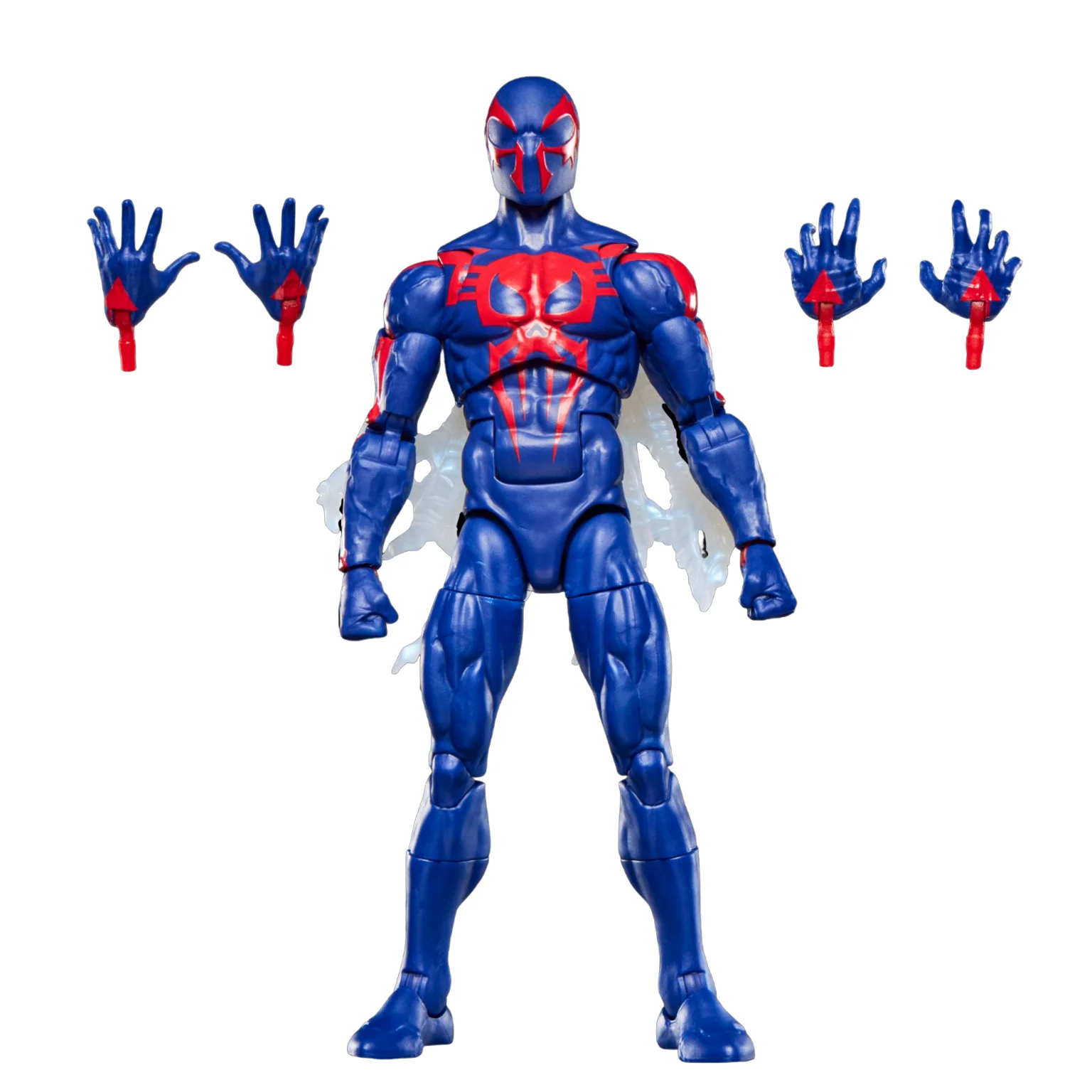 Marvel Legends Retro Spiderman 2099 Nightcrawler Hypno Hustler Owl Cardiac Mysterio 6" Action Figure view 2