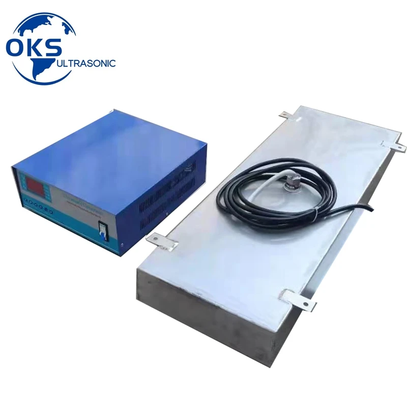 28KHZ 300W Immersible Ultrasonic Transducer Plate For Cleaning Oil And Rust