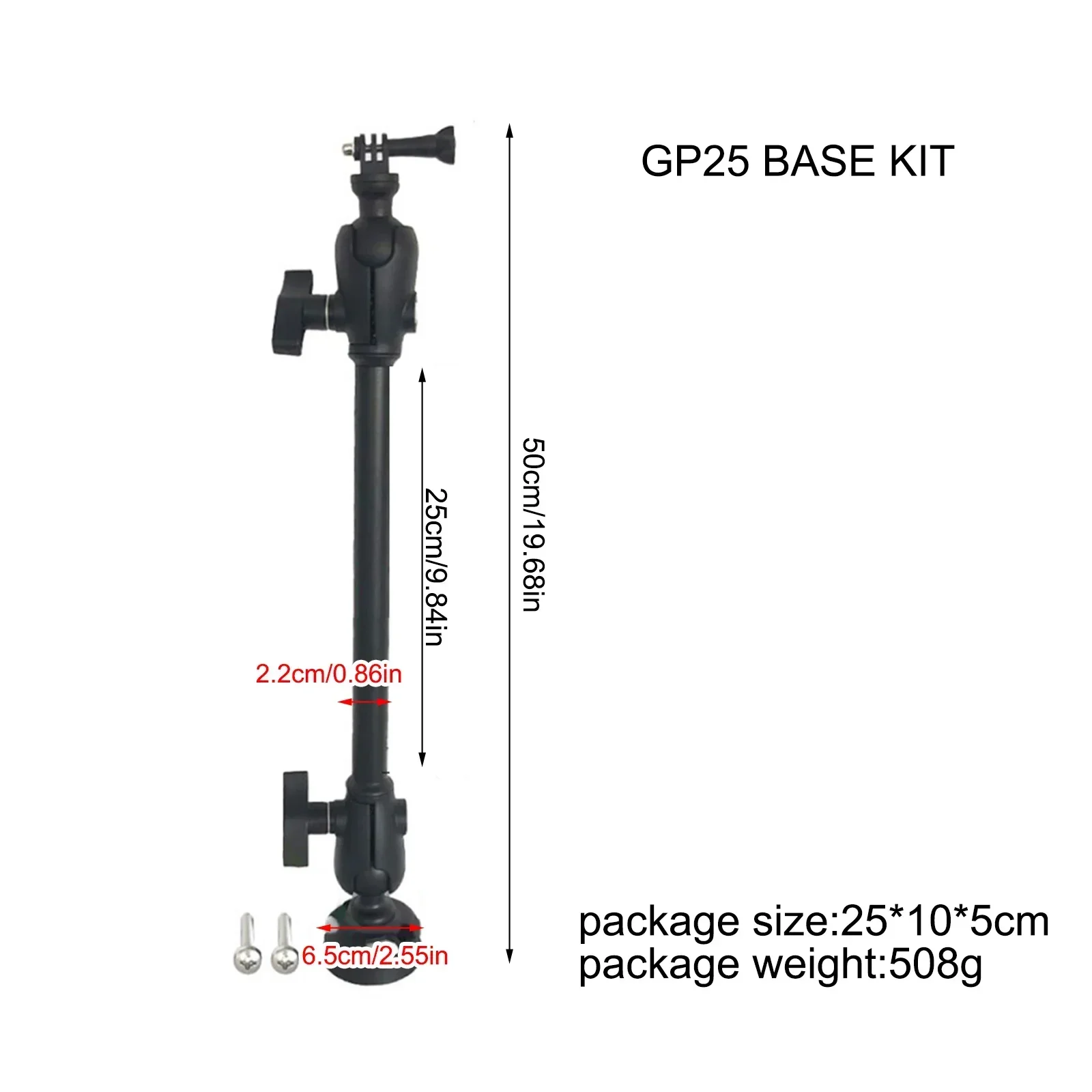 Camera Mount Kit Bracket Aluminum Canoes Kayaks Accessories Light In Weight Stainless Steel Lightweight Brand New