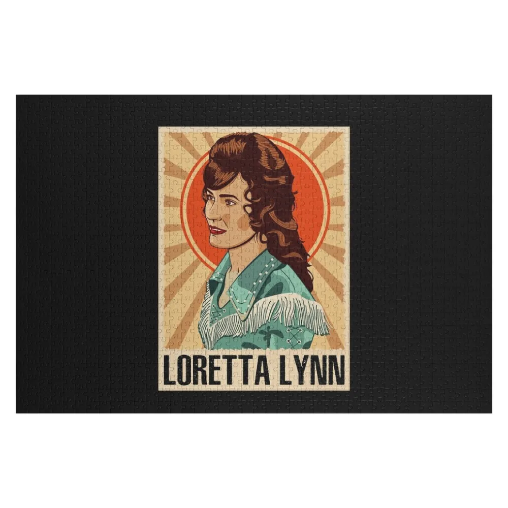 

Country Icon Loretta Lynns Legacy Jigsaw Puzzle Personalized Baby Wooden Woodens For Adults Puzzle
