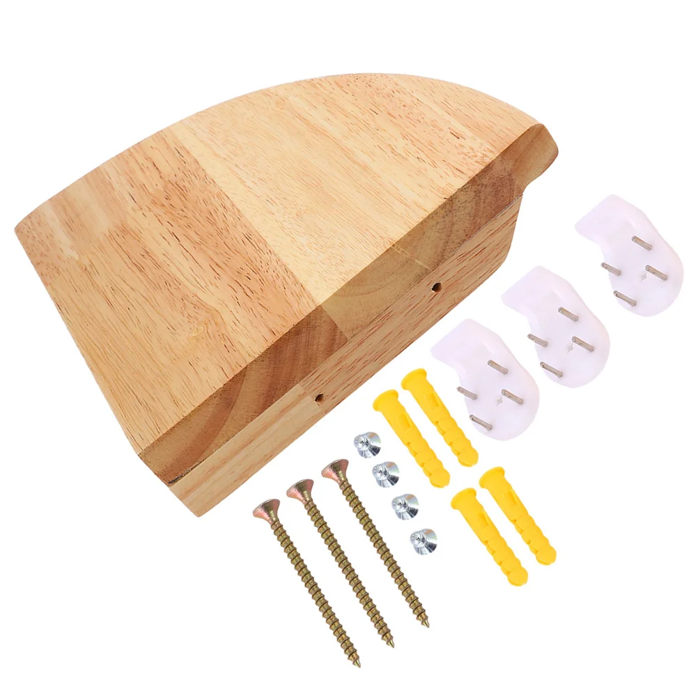 Decor Scaffali portaoggetti sospesi Mensola angolare Supporto per doccia galleggiante Scaffale da bagno cachi a parete