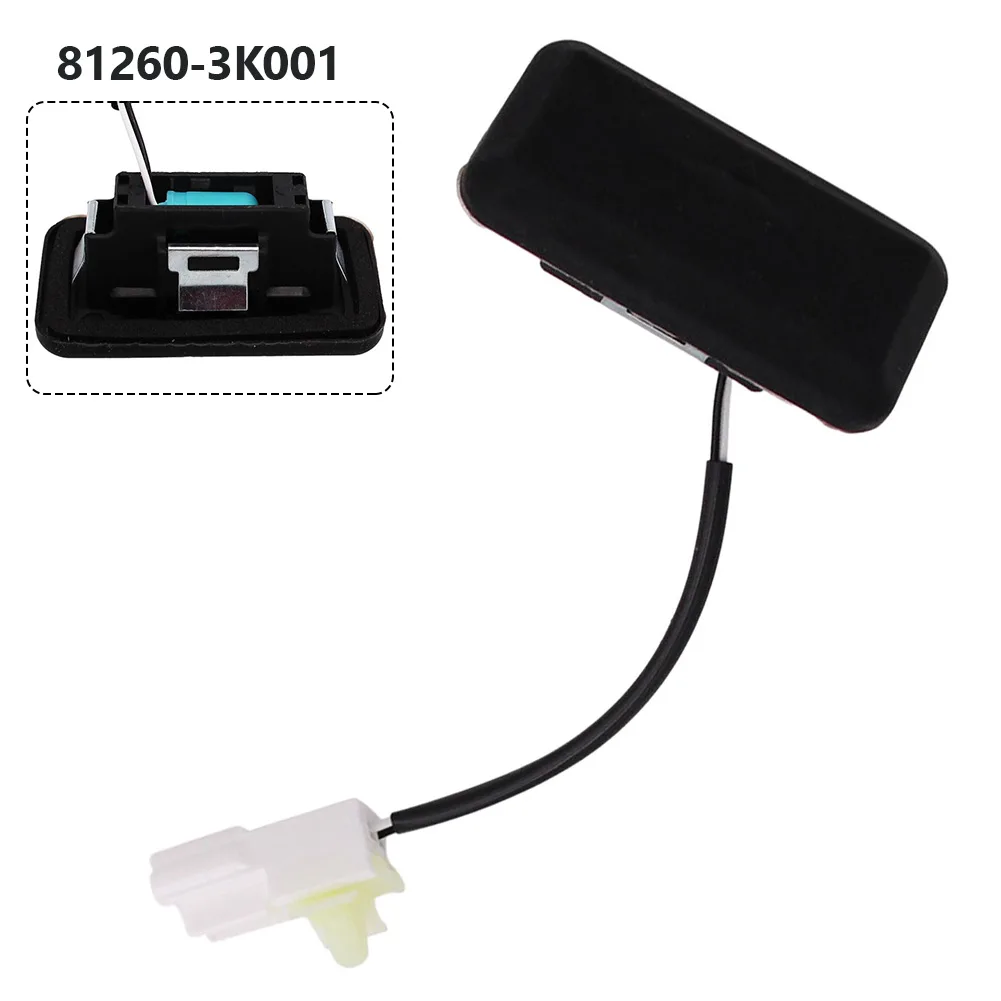 

Car Trunk Lock Trunk Switch Trunk Lock Switch 1pc For Hyundai Elantra 2011-2015 No Assembly Required Plastic 81260-3K001 Black