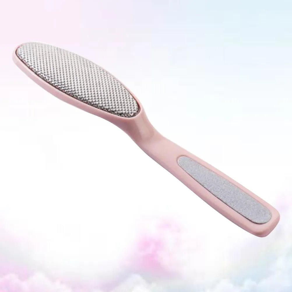 

1Pcs Foot Callus Remover Stainless Steel Double End Exfoliator Dead Skin Remover Portable Foot Scrub Tool for Smooth Feet
