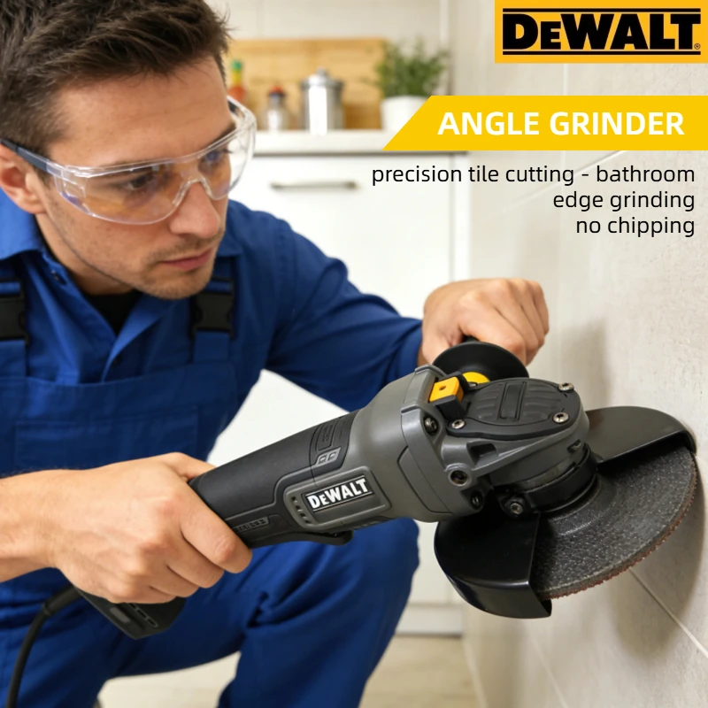 

DEWALT DCG406 20 В Ползунковый переключатель Малая угловая шлифовальная машина, полировка, резка, аккумуляторный электроинструмент, аккумулятор в комплект не входит