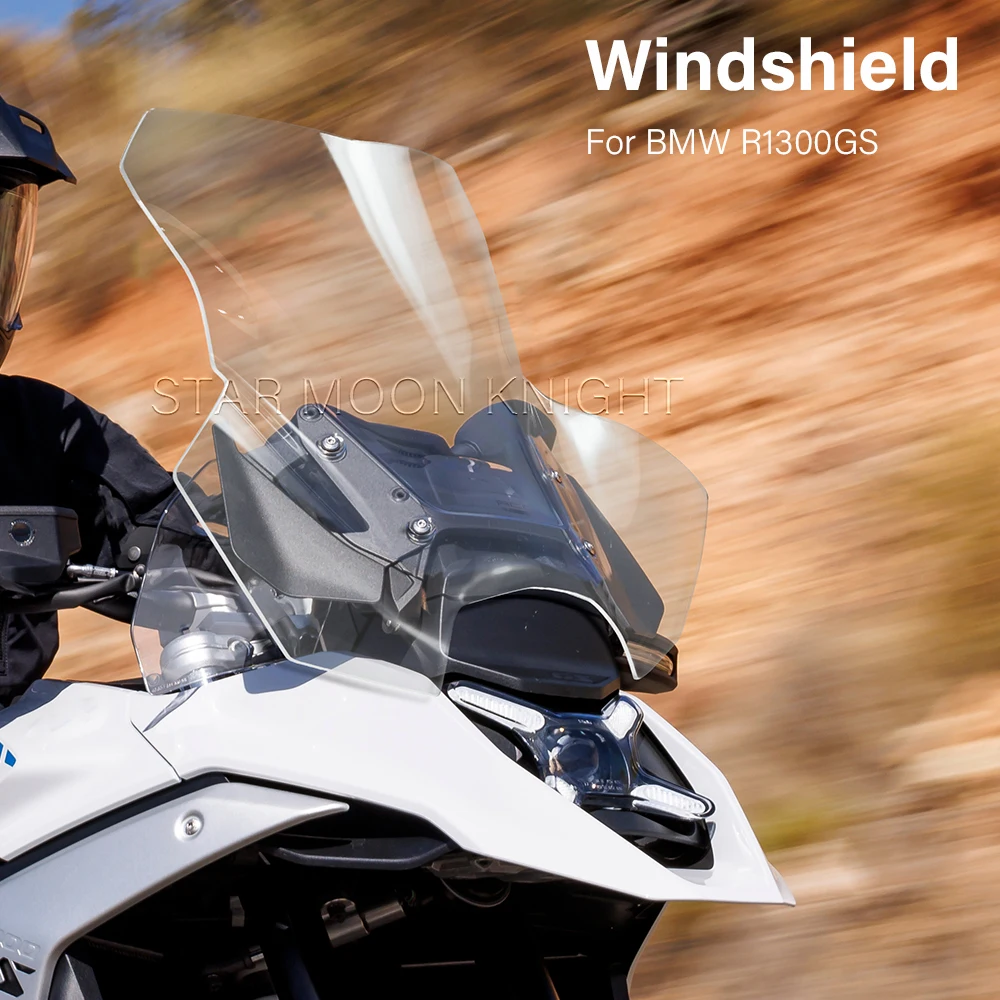 

For BMW R1300GS R 1300GS 1300 Trophy Motorcycle WindScreen Deflector PC Windshield Fairing