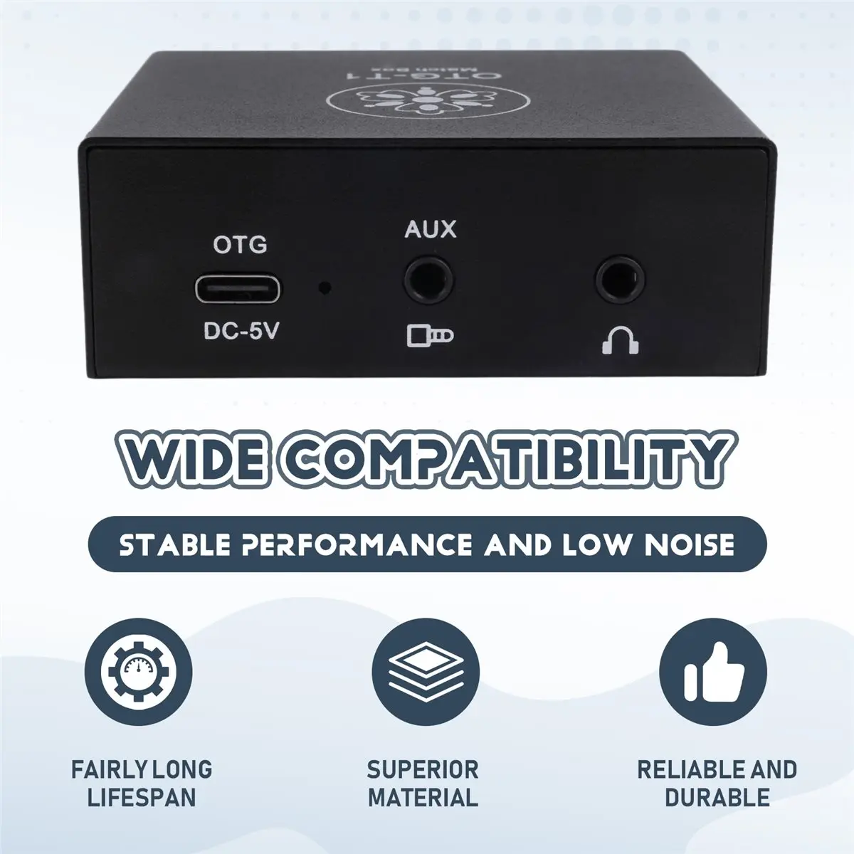 A72U USB Lossless OTG Stereo Live Streaming Sound Card Mobile Phones Computers Universal Converter Professional Sound Card