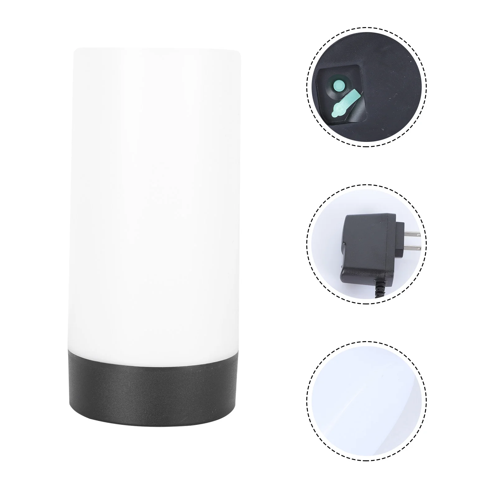 

1Pcs USB Charging Night Light Lamp Unique Egg Shape for Families Gift LED Lamp Cylindrical Lamps